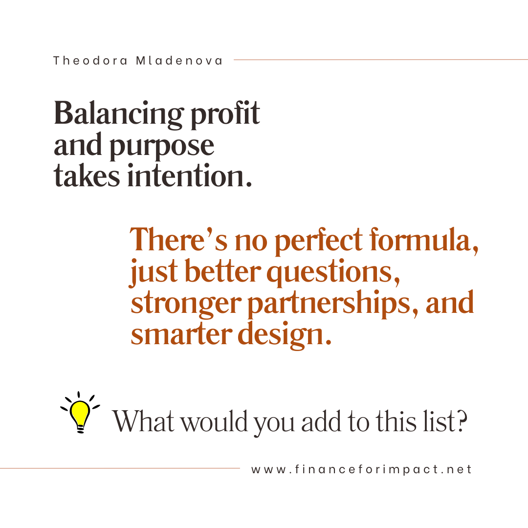 Profit & Purpose
