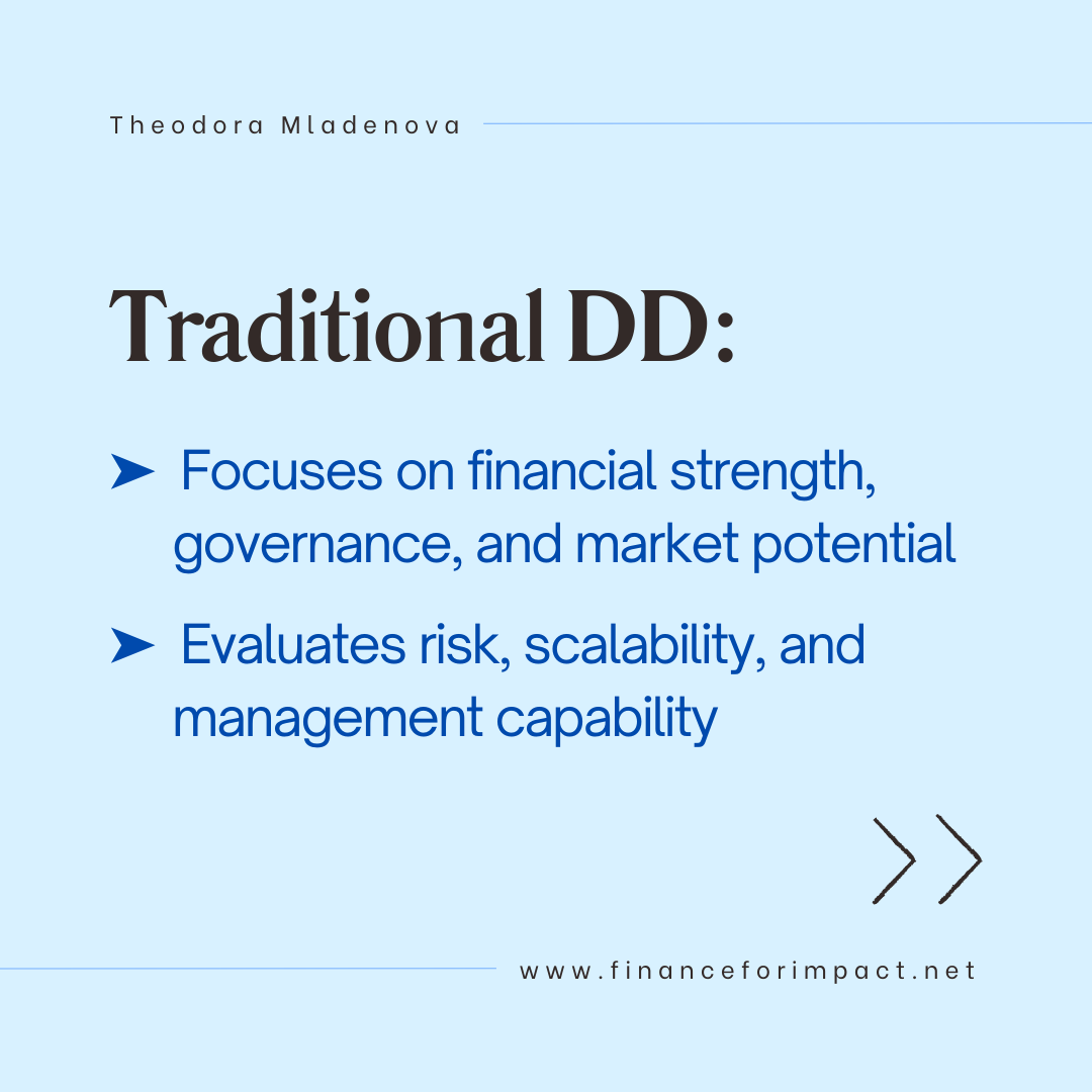 Impact Due Diligence