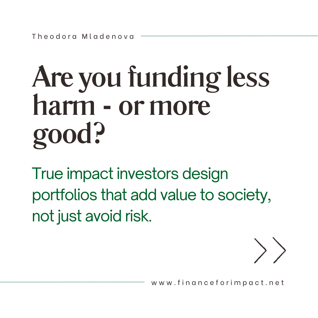 ESG Impact Investing