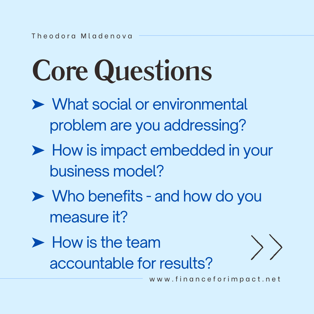 Impact Due Diligence