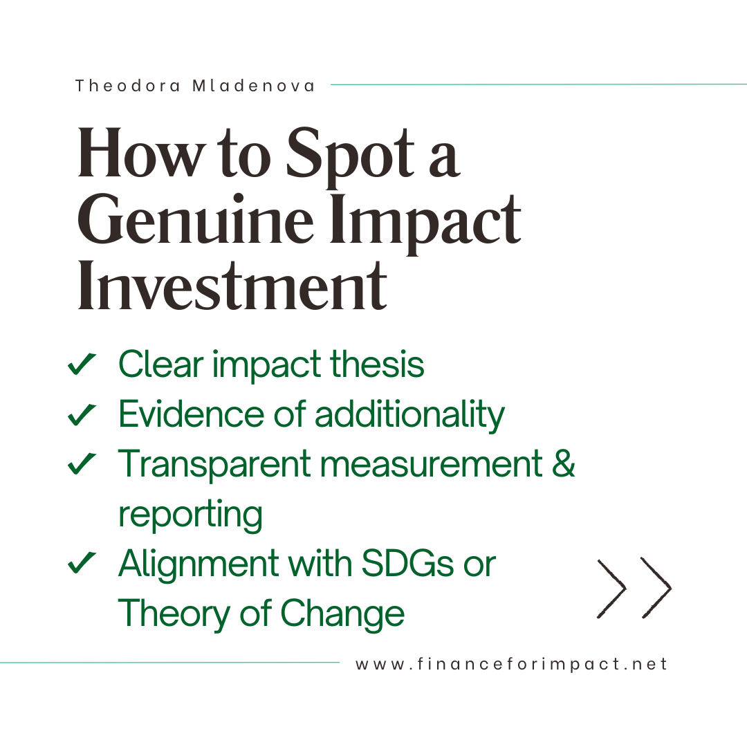 ESG Impact Investing