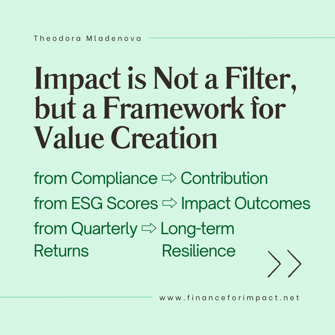 ESG Impact Investing