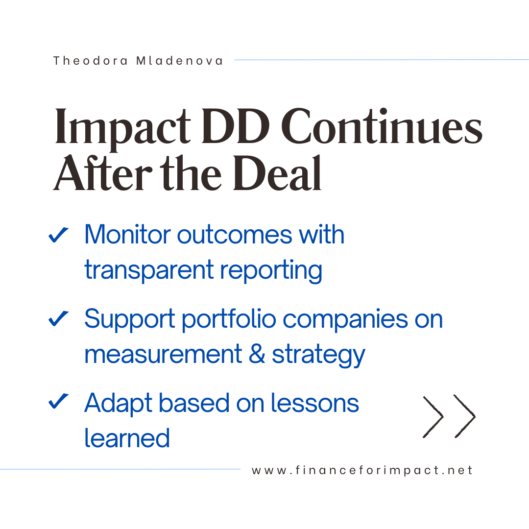 Impact Due Diligence