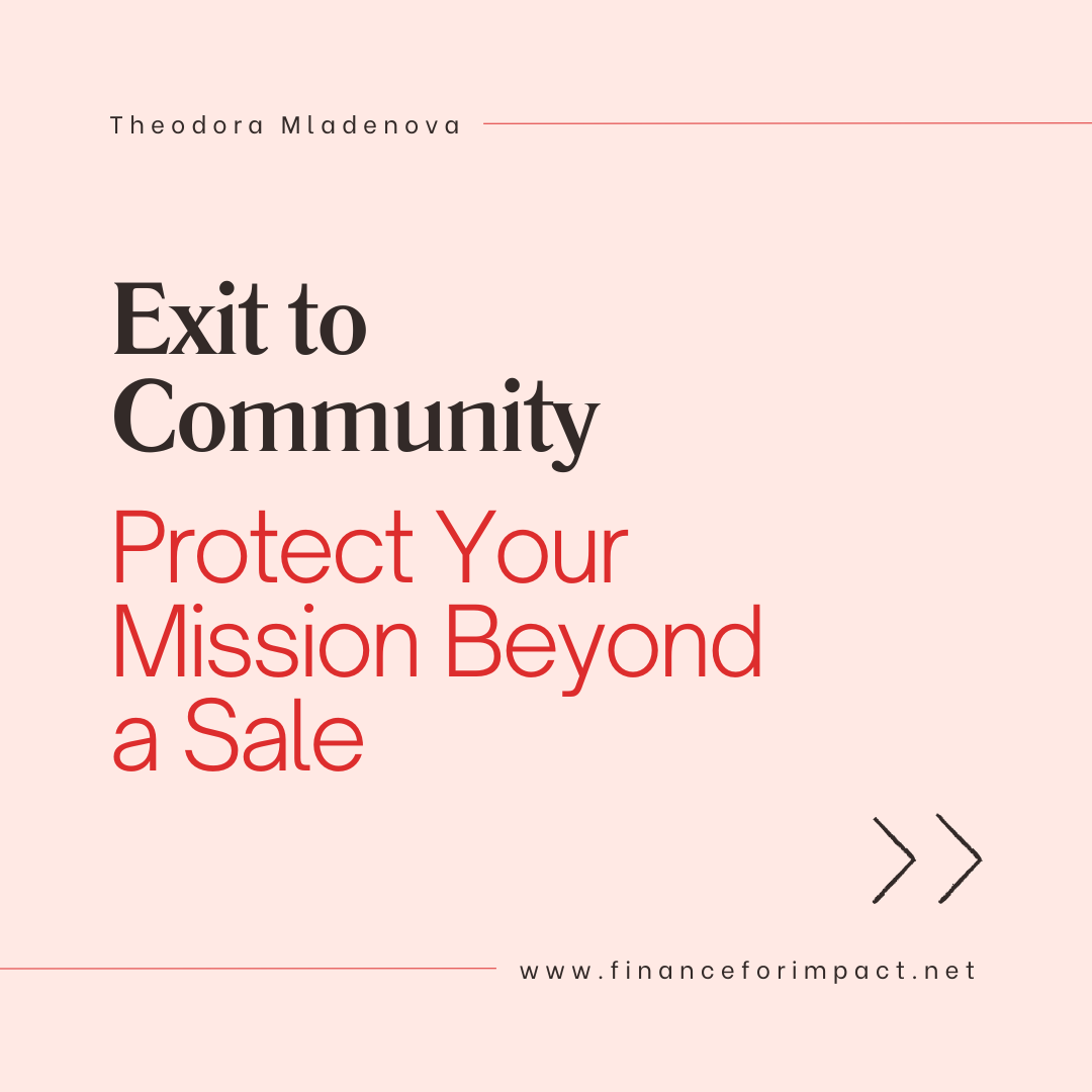 steward ownership employee ownership community ownership equity