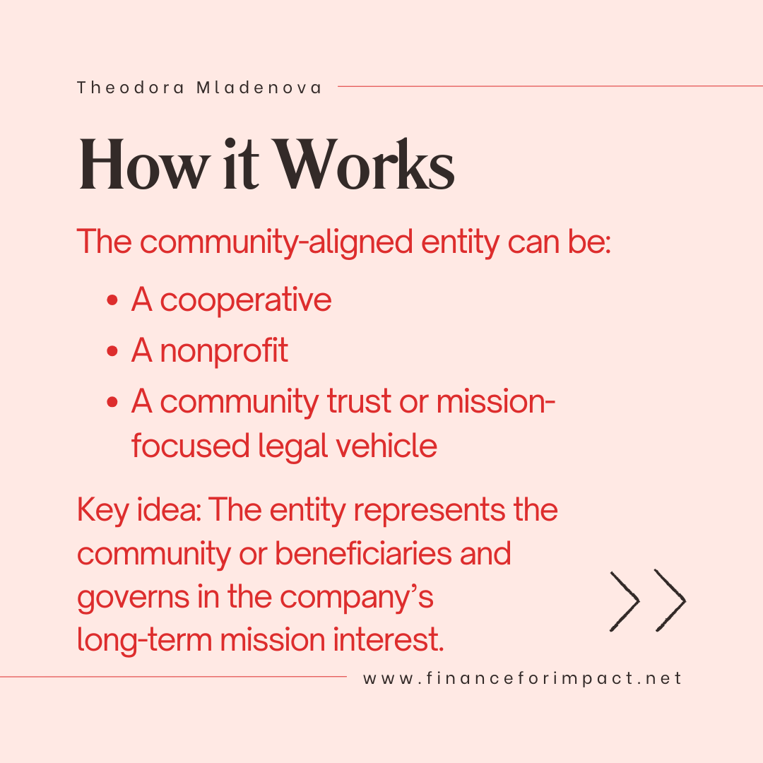 steward ownership employee ownership community ownership equity